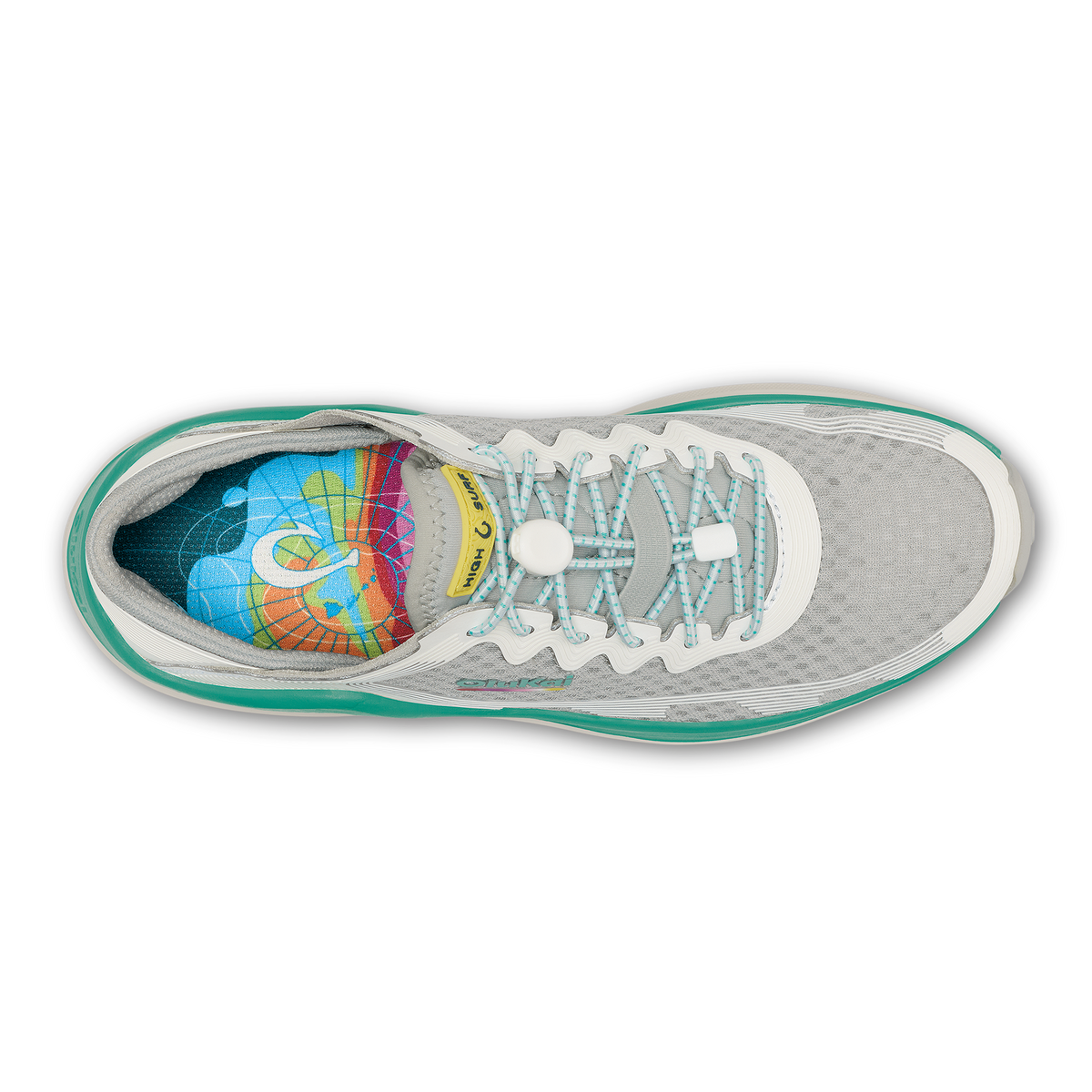 Ahi Women's Performance Marine Shoe - Cloud Grey / Bright White