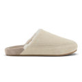 Kipea Malie Women's Mule Slipper - Ecru / Taupe Grey