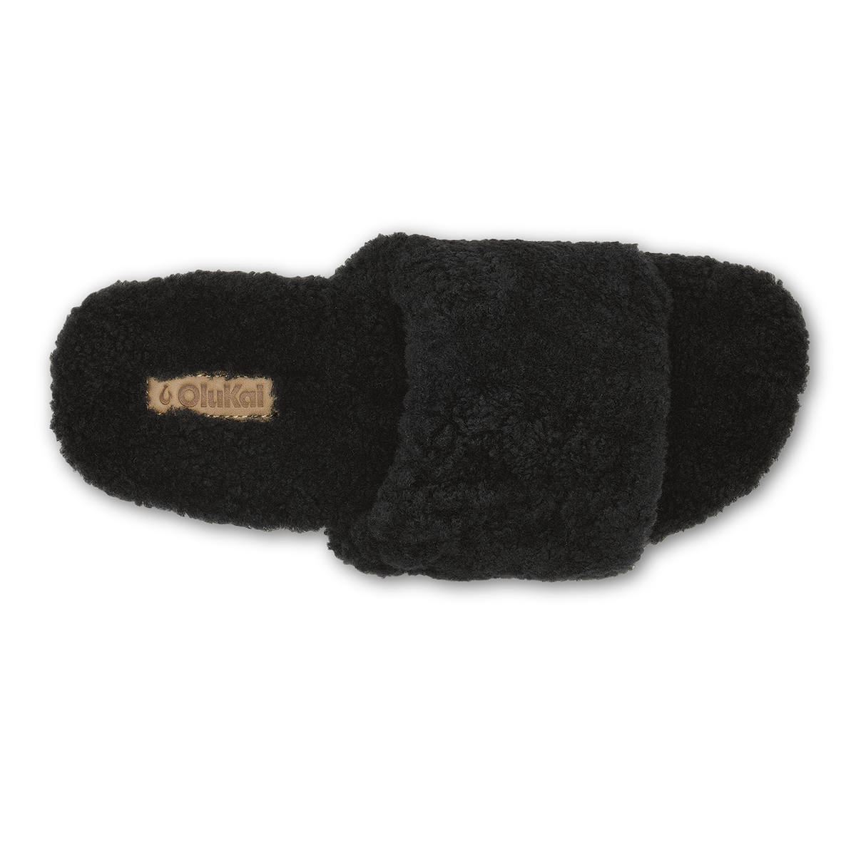 Kipea Ulana Women's Slide Sandals - Black / Black