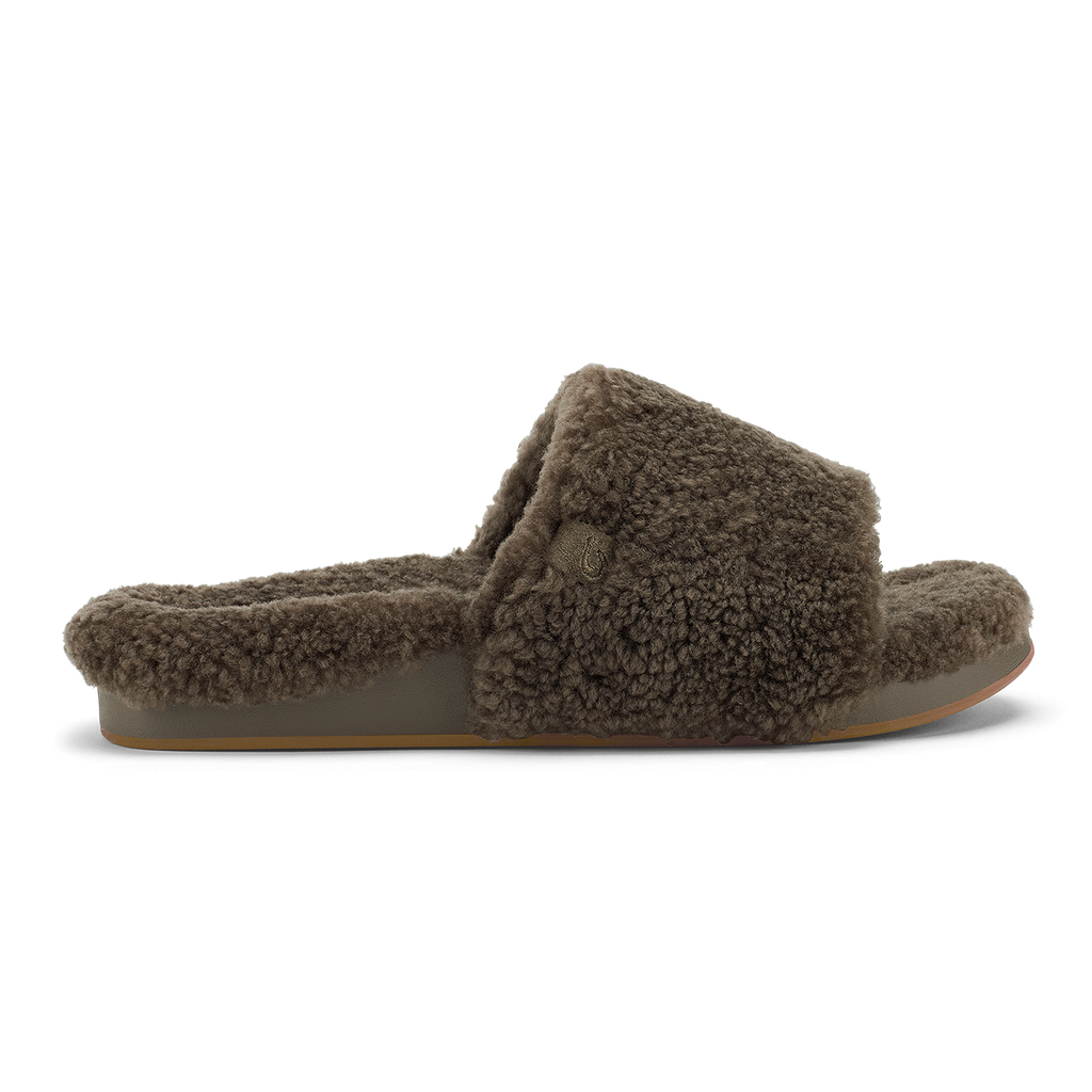 Kipea Ulana Women's Slide Sandals - Walnut / Walnut