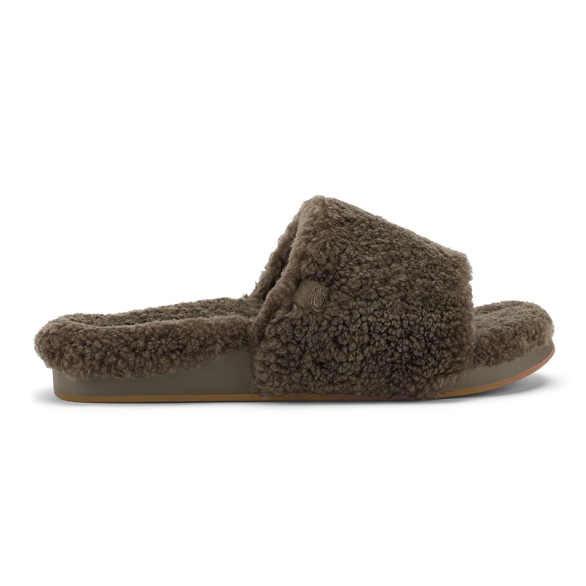 Kipea Ulana Women's Slide Sandals - Walnut / Walnut