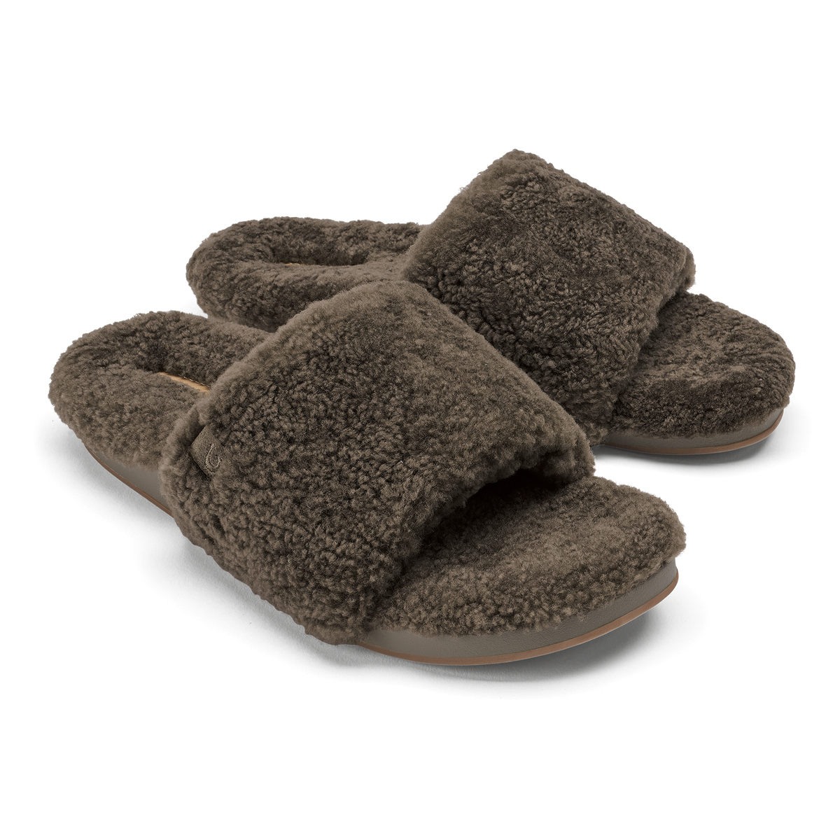 Kipea Ulana Women's Slide Sandals - Walnut / Walnut
