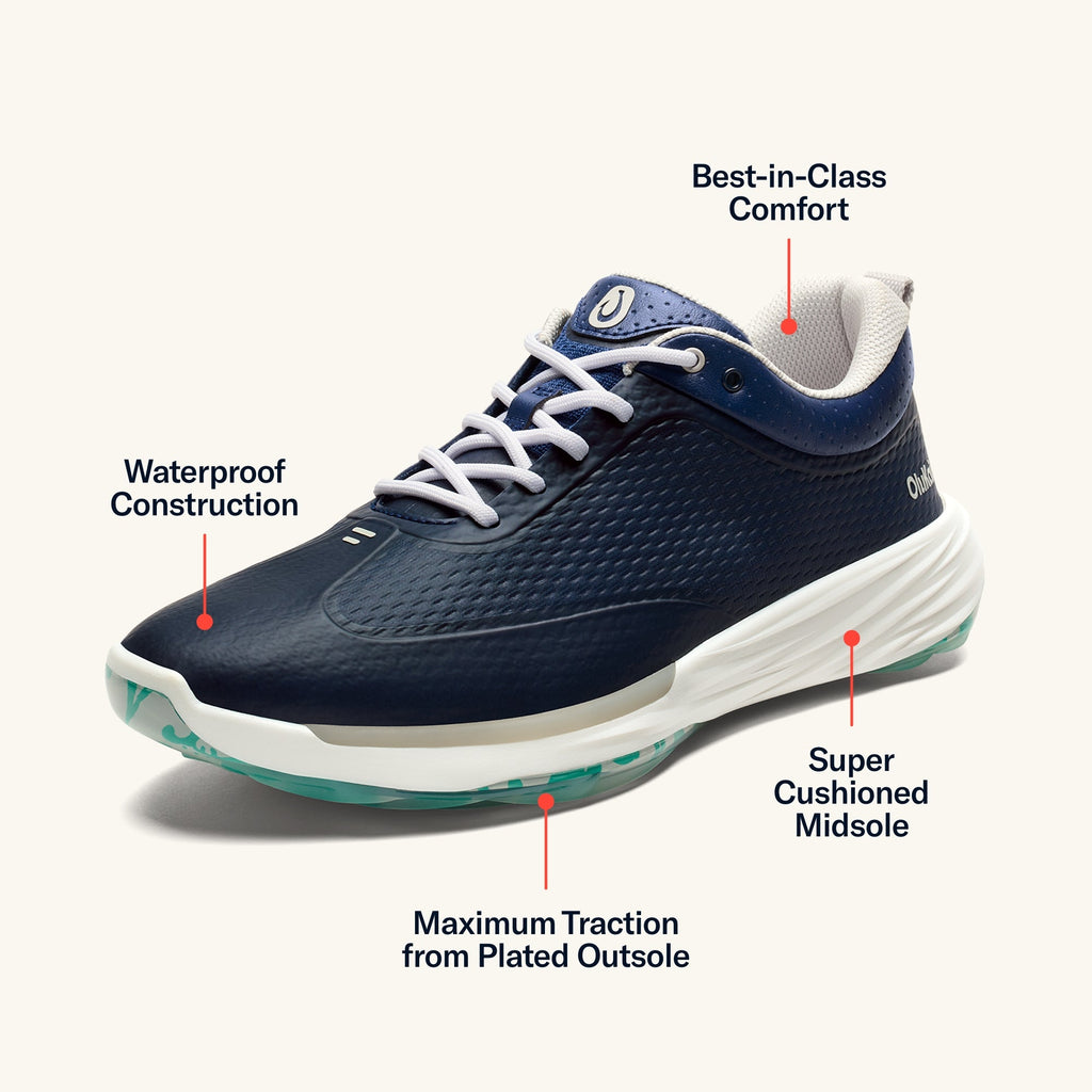 Makena Wp Men's Performance Golf Shoes - Mood Indigo
