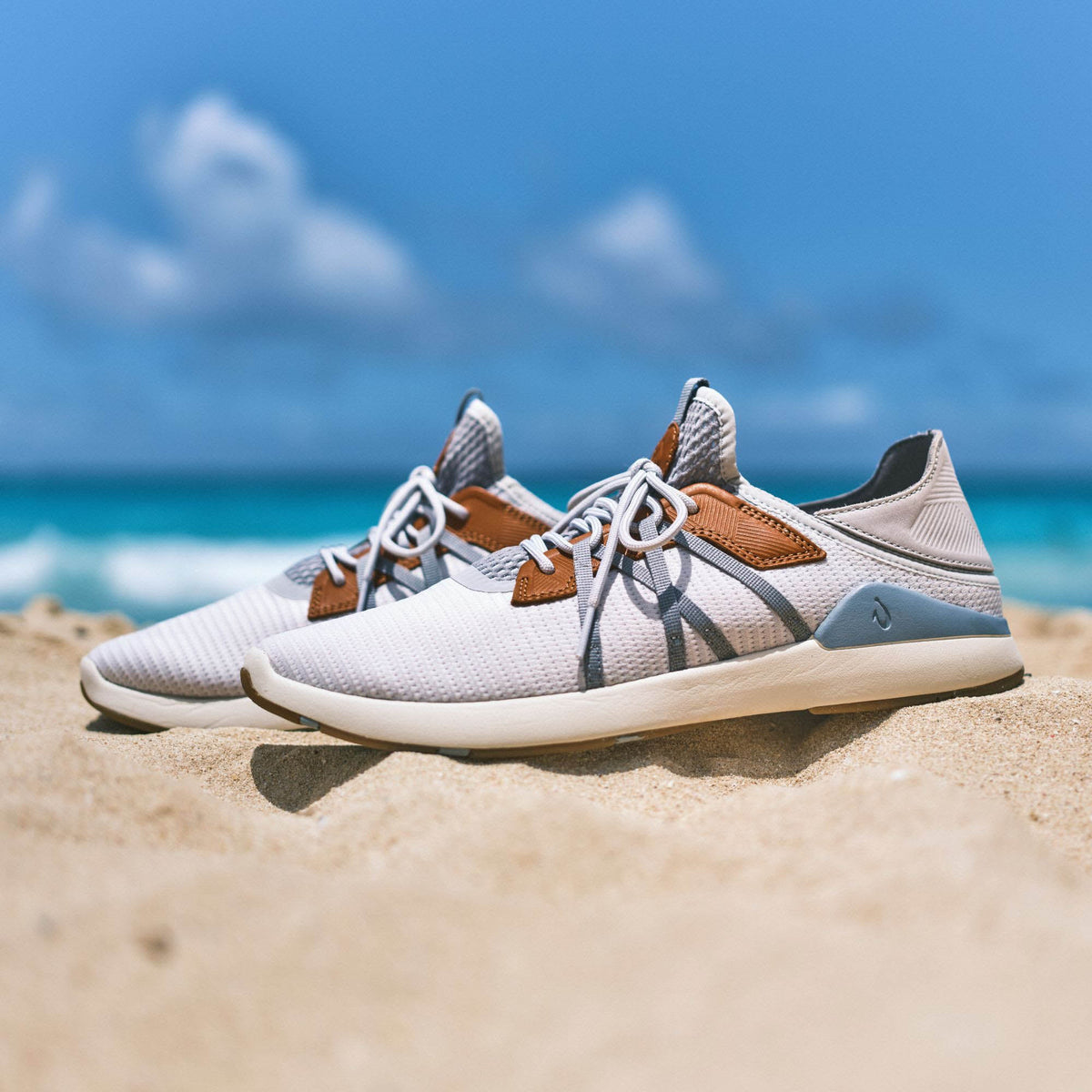 Mio Li Men's Everyday Athletic Shoes - Mist Grey / Poi