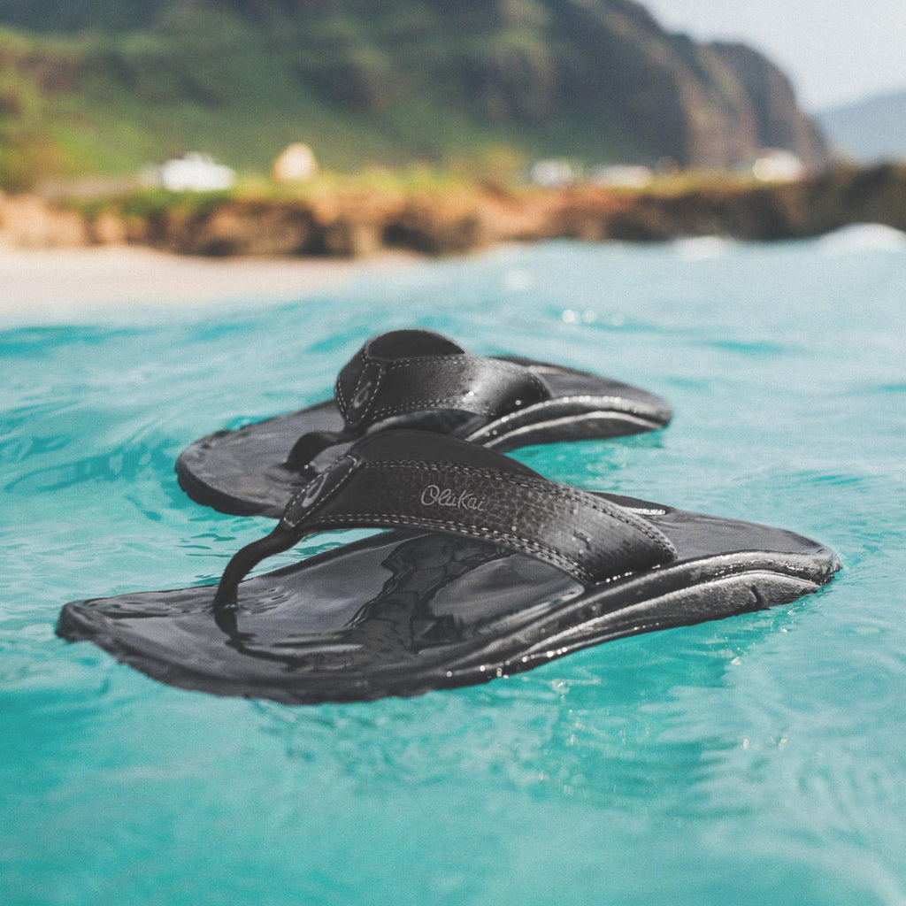 Ohana Men's Beach Sandals - Black