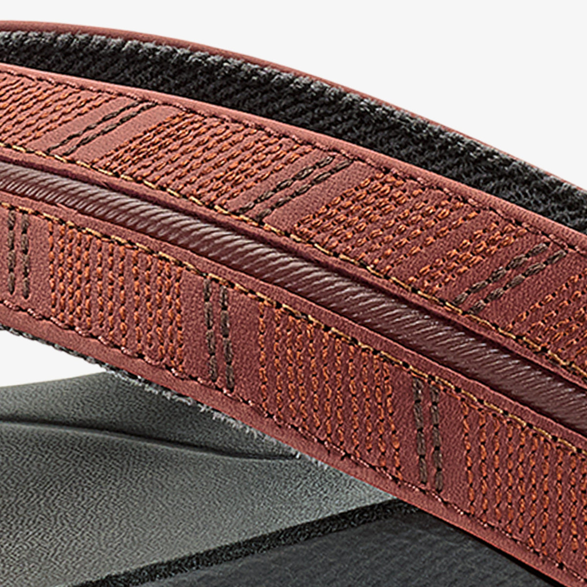 Tuahine Palm Men's Beach Sandals - Canoe / Rock
