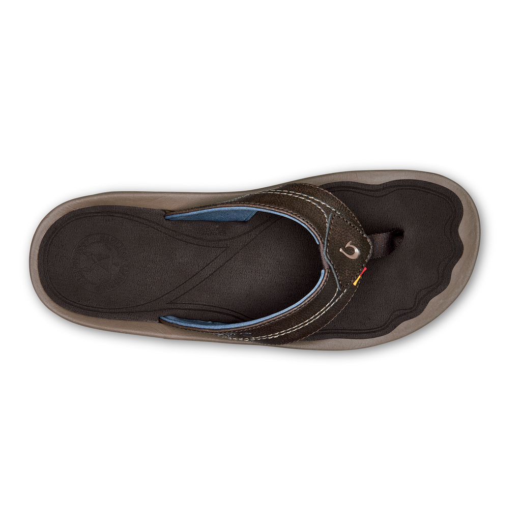 Kipi Men's Beach Sandals - Espresso / Espresso