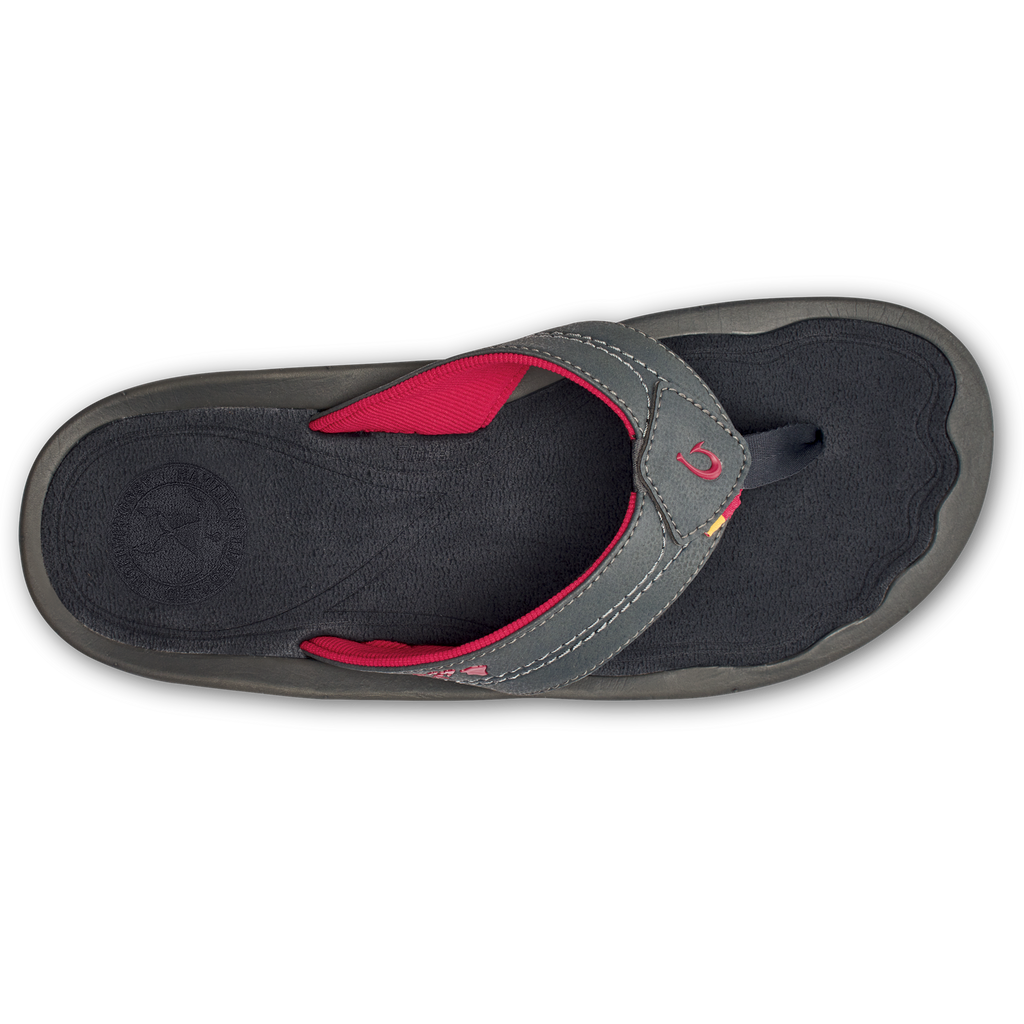 Kipi Men's Beach Sandals - Dark Shadow
