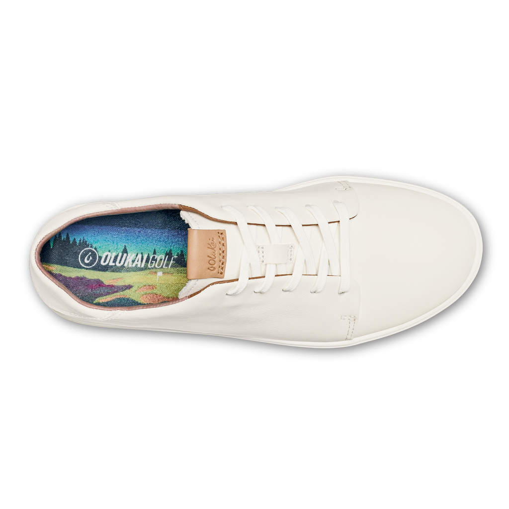 Wailea Women's Leather Golf Shoes - White